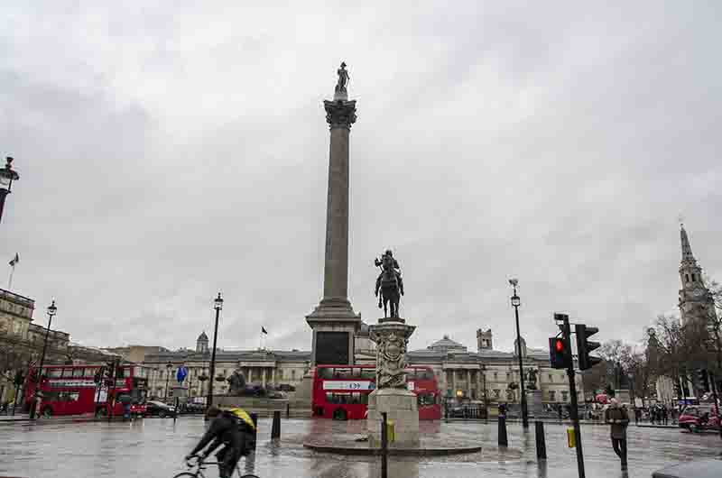 102 - Inglaterra - Londres - Trafalgar Square - Columna de Nelson